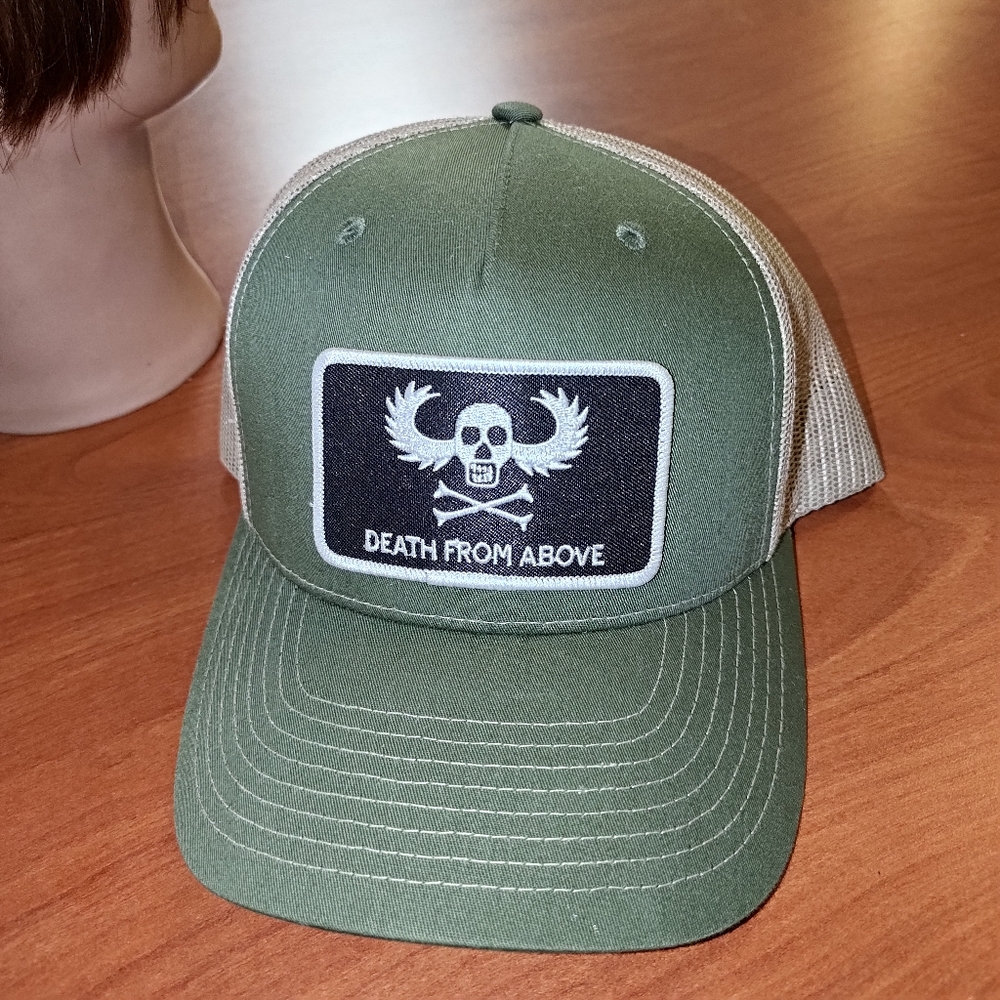 Death From Above Stitched Patch Logo Trucker Snap… - image 2